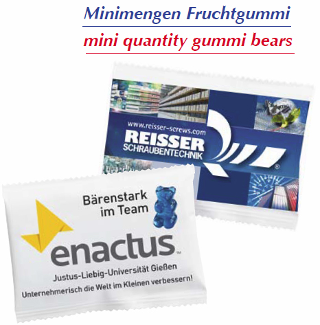 Fruchtgumme Minimengen